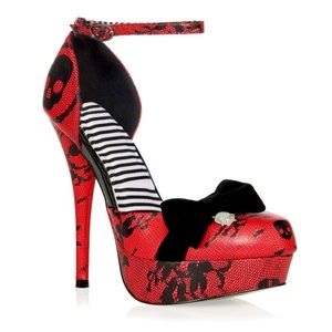 Iron Fist Lacey Days Skull Stilettos